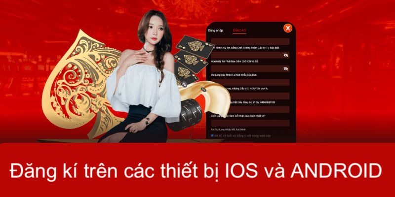 Quy trình tạo tài khoản cá cược trên thiết bị di động